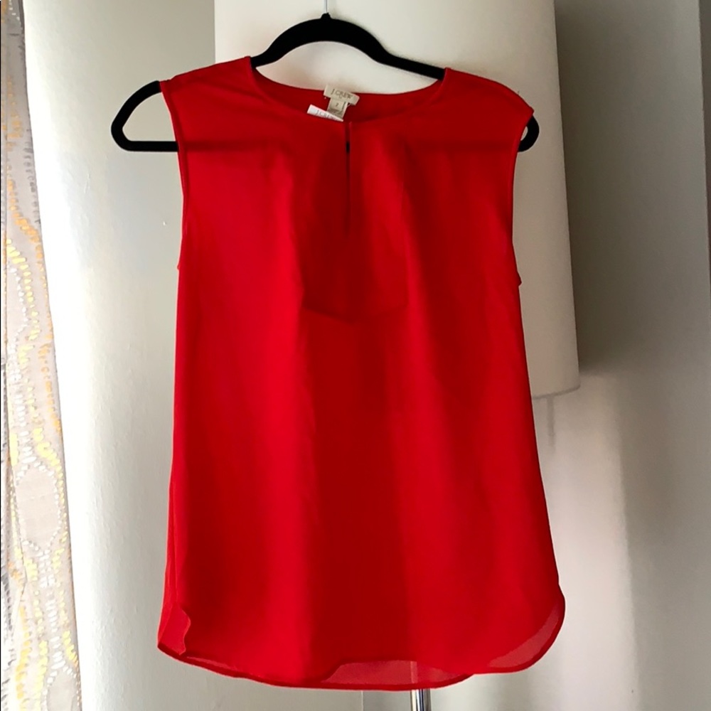 J. Crew Drapey Keyhole Top